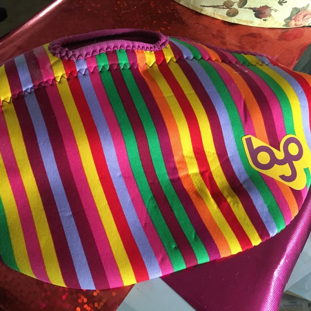 🌈BYO Rainbow Lunch Bag -161 $12 FIRM OR FREE*🎉